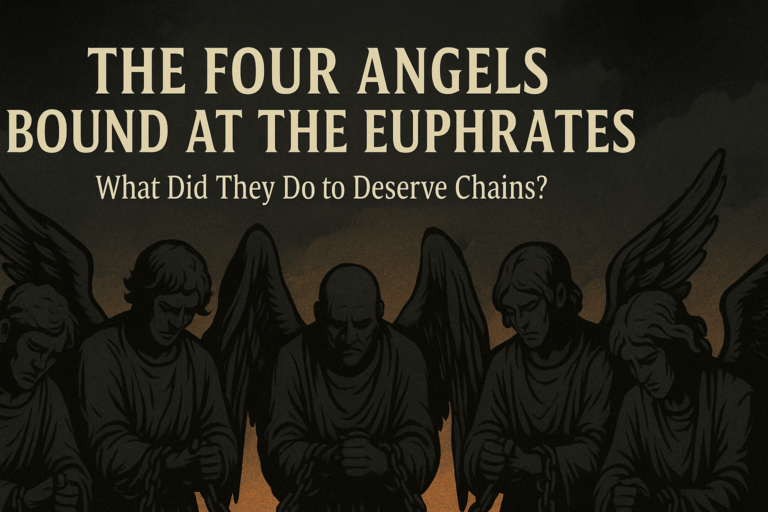 Before the 4 Angels Were Bound: Why They Deserved the Chains