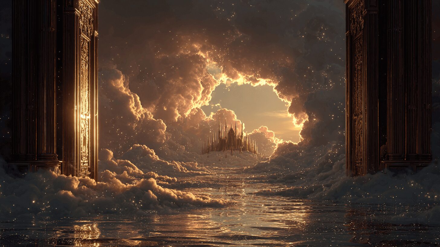 You Stand at the Gates of Heaven — What Do You See First?