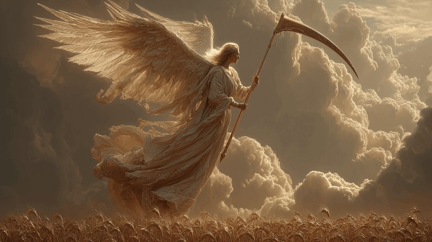 What Happened When Angels Reaped Earth with Golden Sickles?