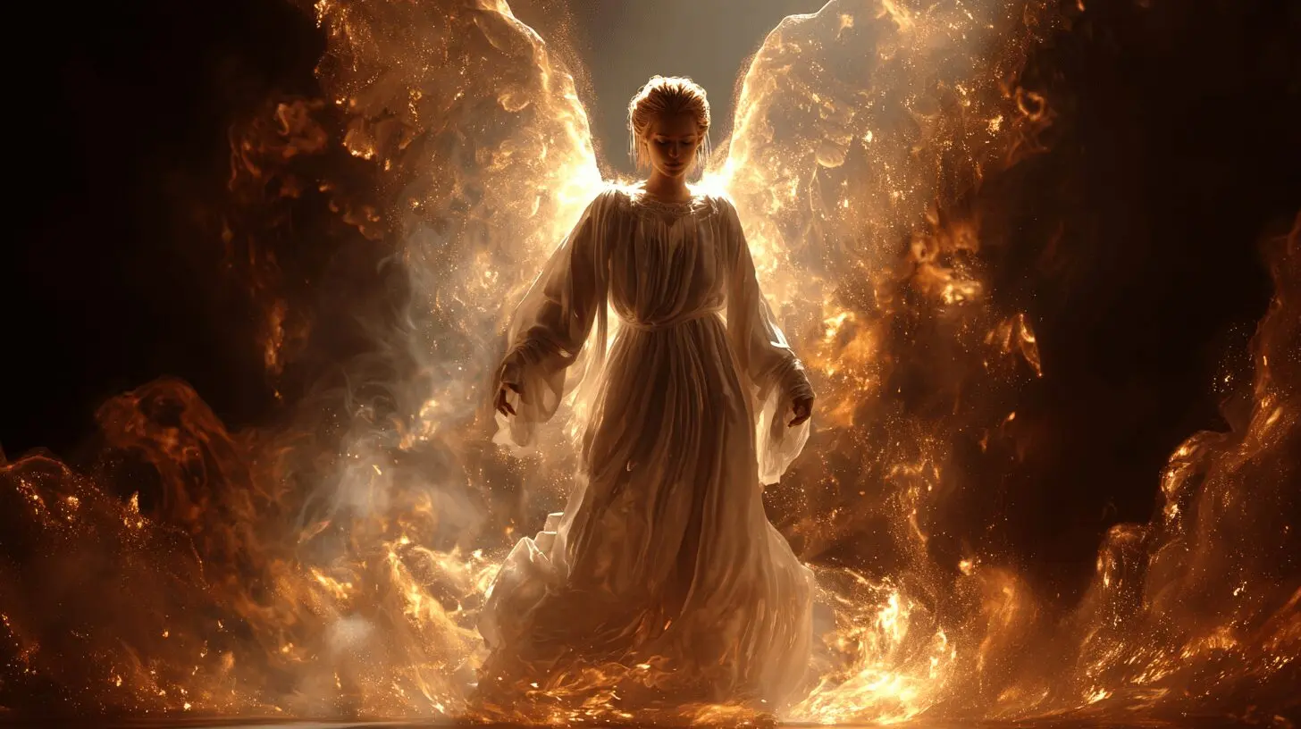 Why Did the Angel Disappear in the Flame on the Altar? 🤔