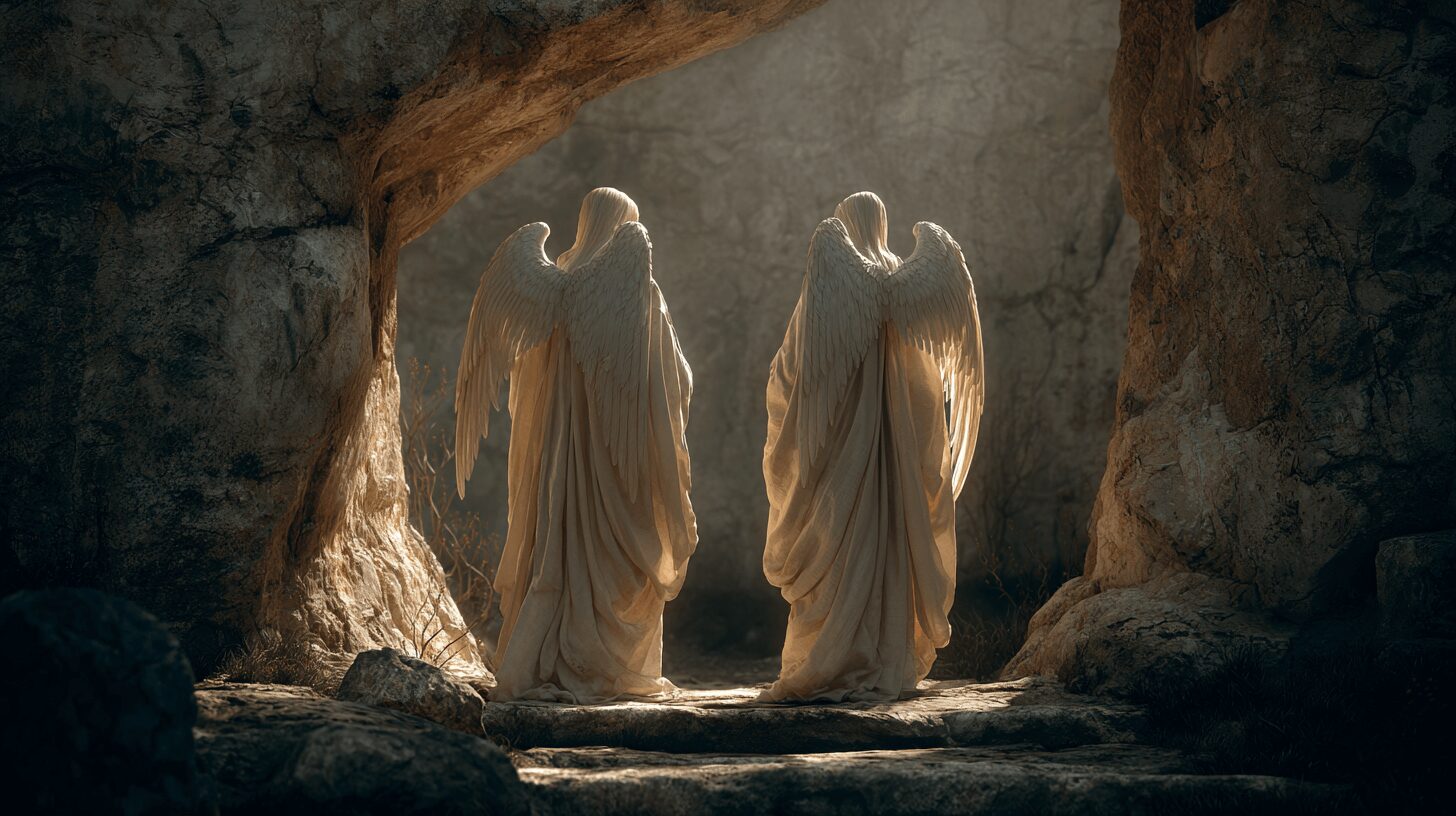 The Morning Heaven Opened: Angels at the Empty Tomb