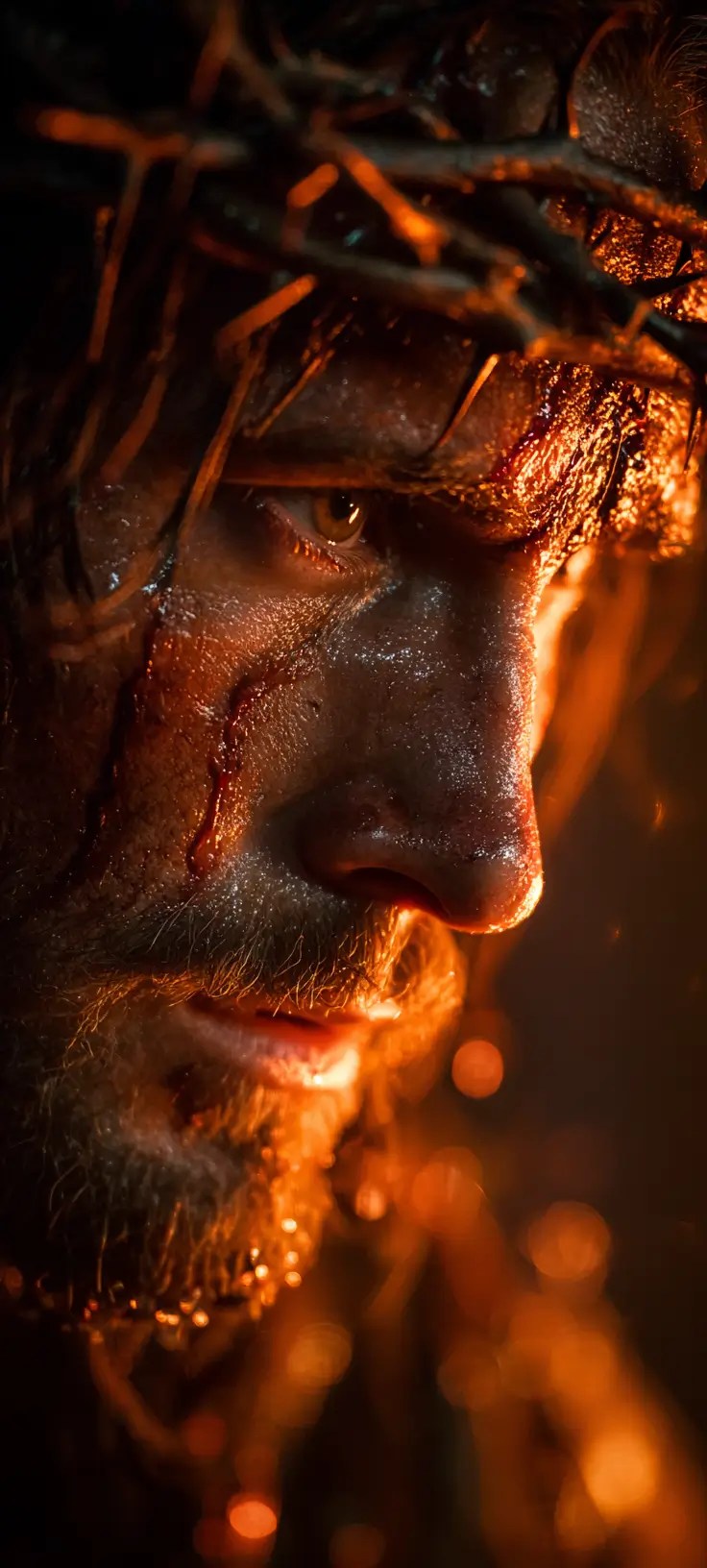 The Suffering King: Radiant in Glory - phone wallpaper 1