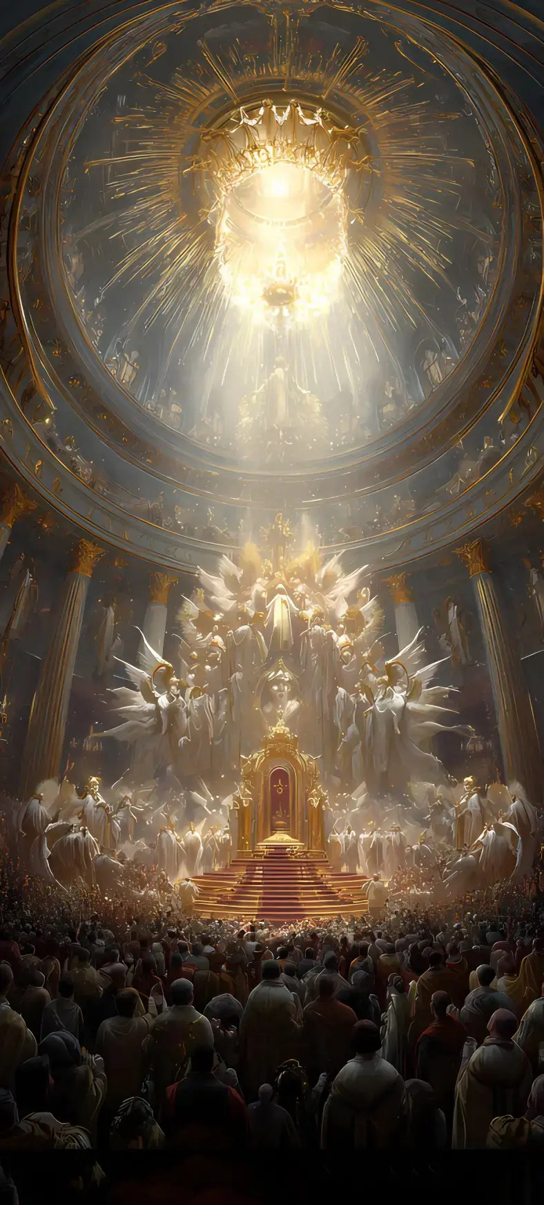 Heaven’s Throne Room: The Glory of God - phone wallpaper 2
