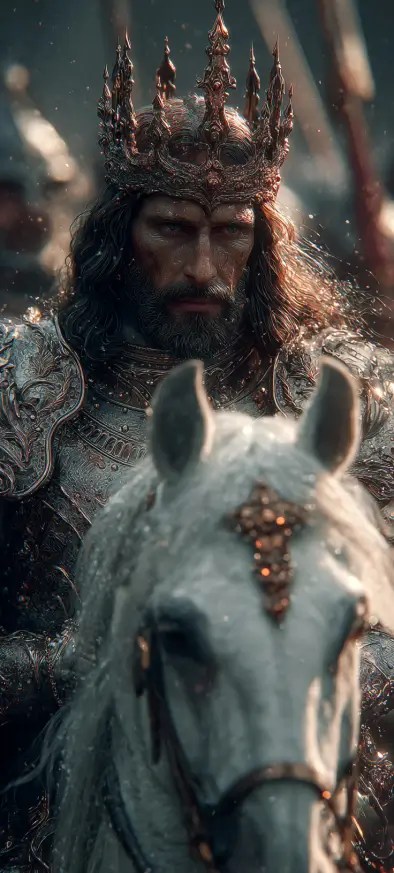 Revelation 19: The King on the White Horse - phone wallpaper 3