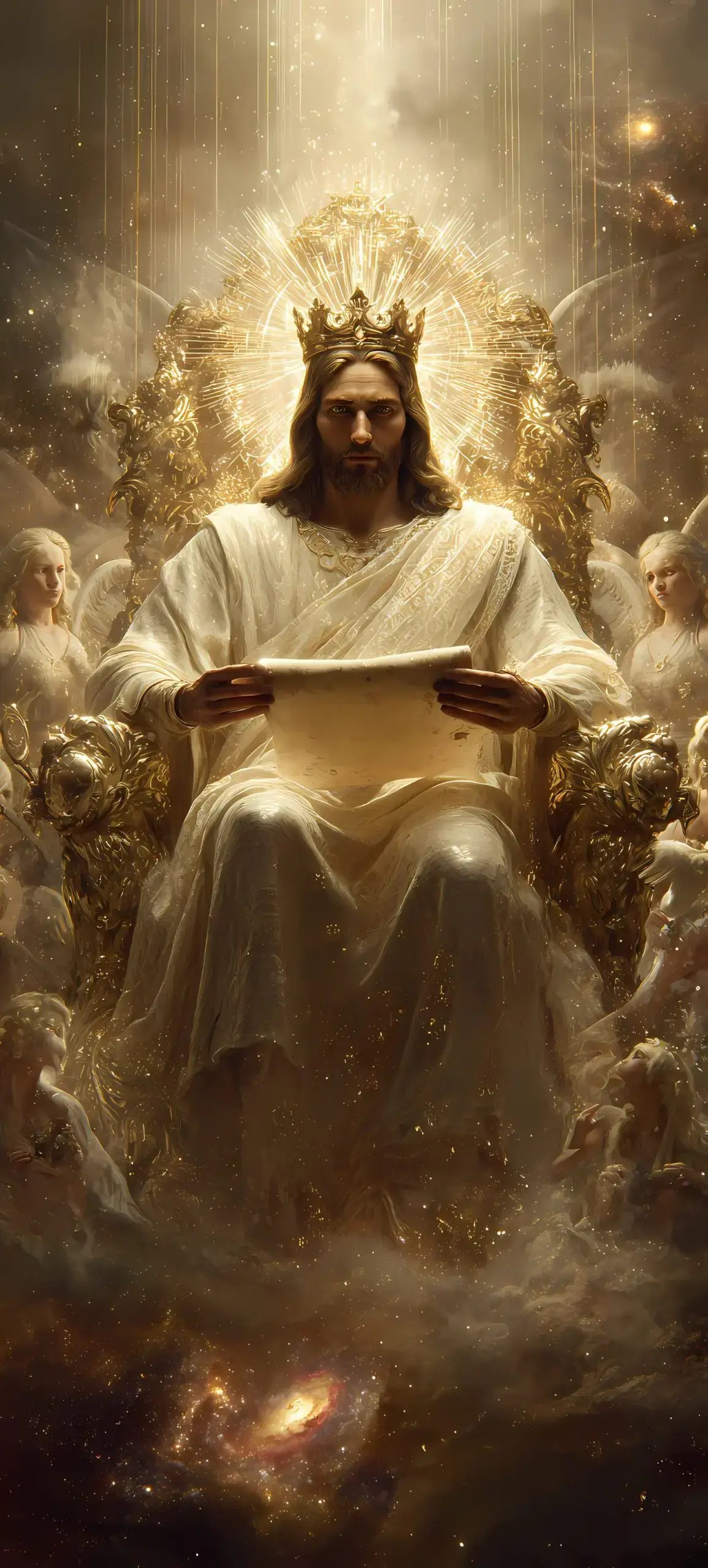 Throne of the Eternal King - phone wallpaper 3