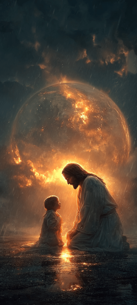 All Creation: In His Hands - phone wallpaper 2