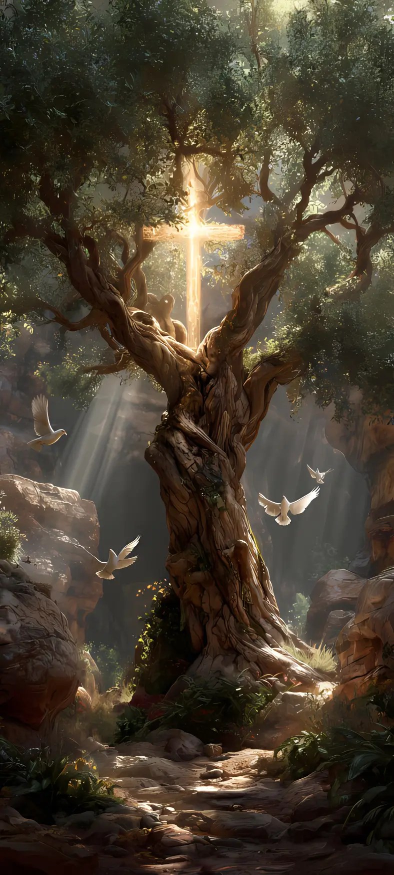 Life From the Cross: Glory & Grace - phone wallpaper 4