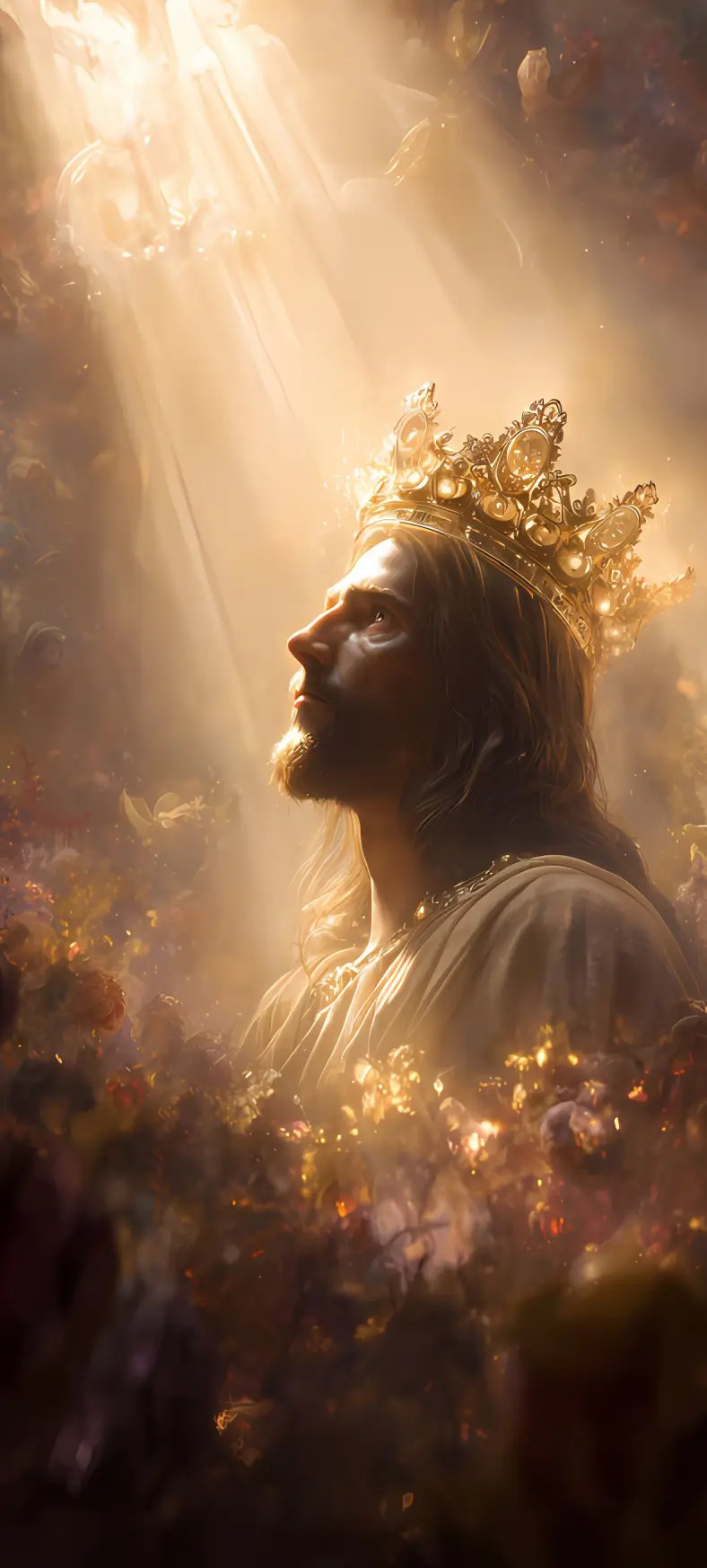 The Suffering King: Radiant in Glory - phone wallpaper 6