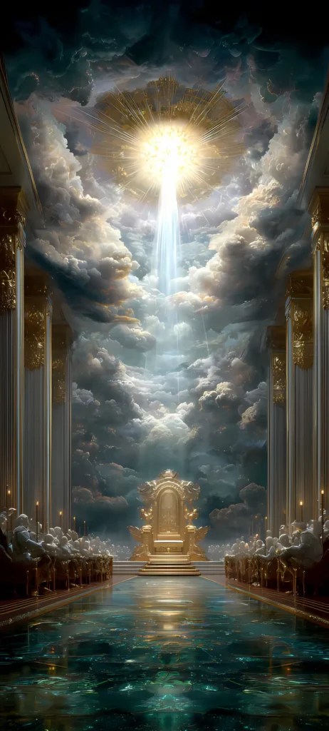 Heaven’s Throne Room: The Glory of God - phone wallpaper 6
