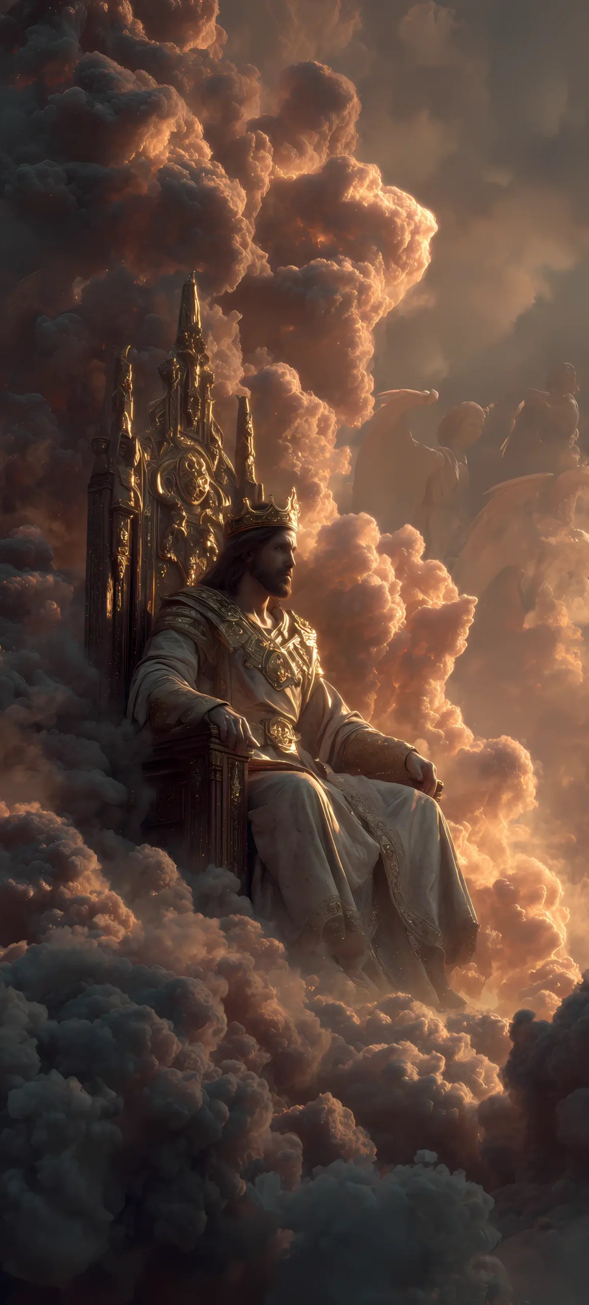 Throne of the Eternal King - phone wallpaper 2