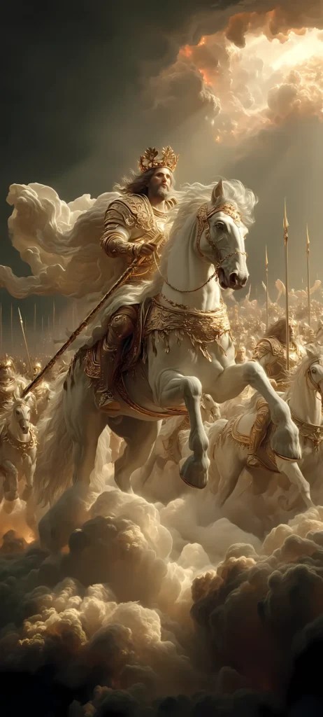 Revelation 19: The King on the White Horse - phone wallpaper 9
