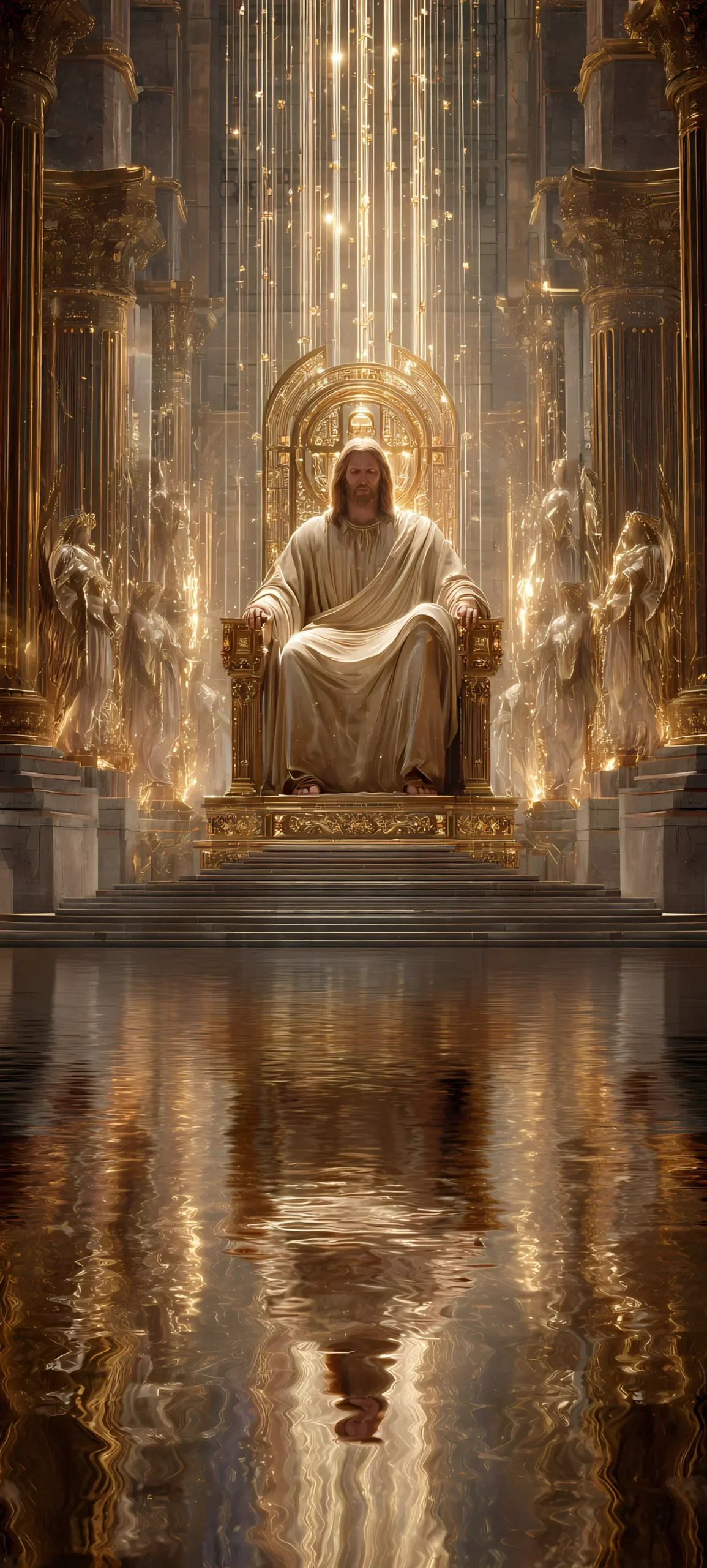 Throne of the Eternal King - phone wallpaper 5