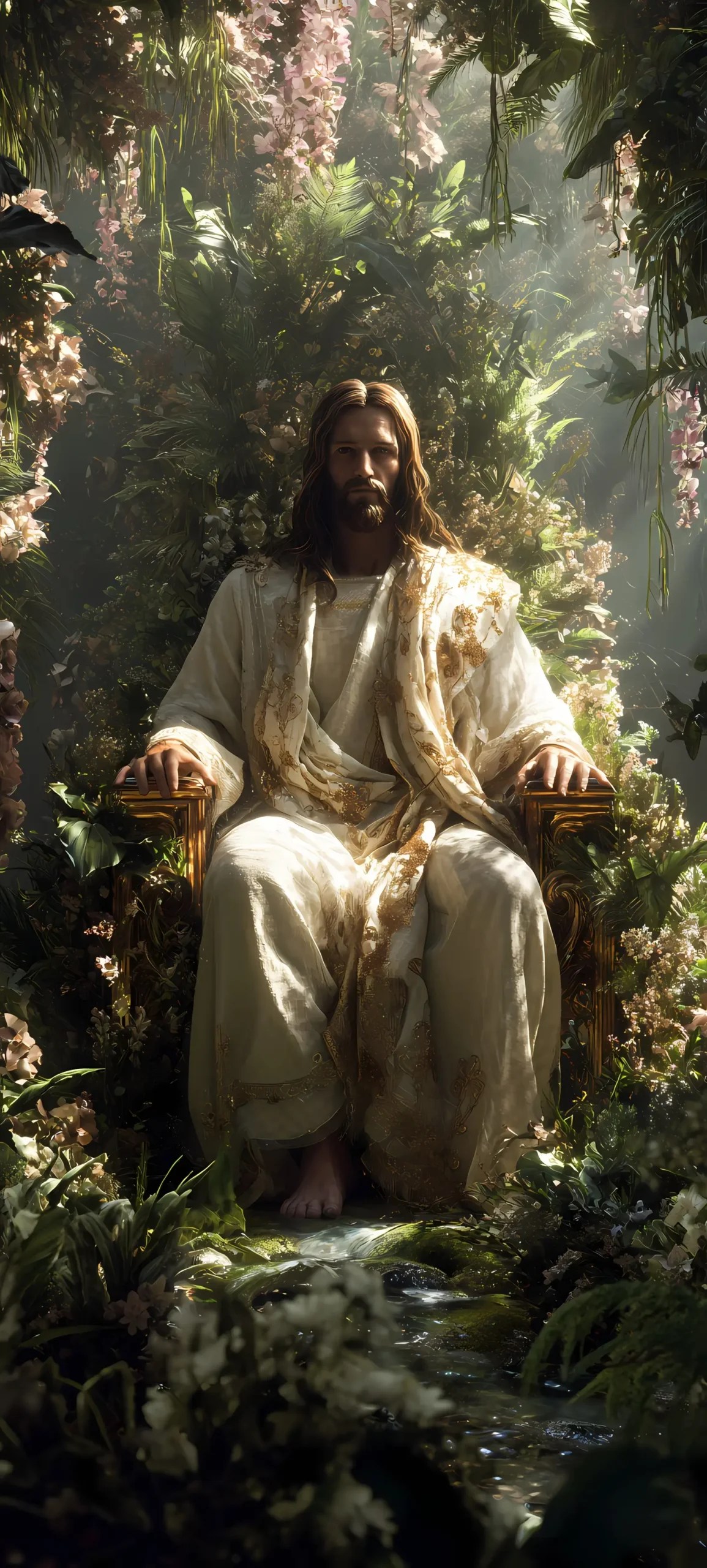 Throne of the Eternal King - phone wallpaper 4