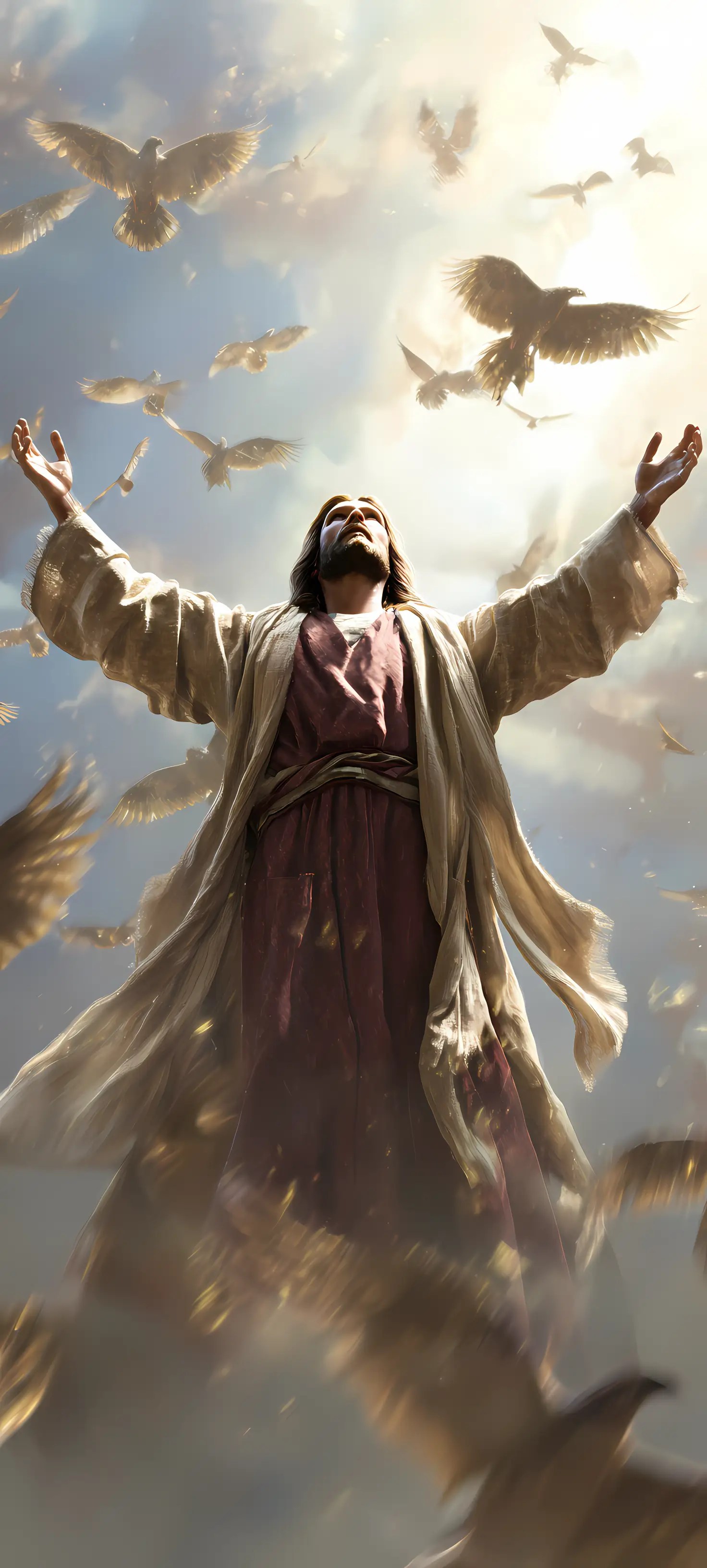 Jesus Lord of Light and Life - phone wallpaper 4