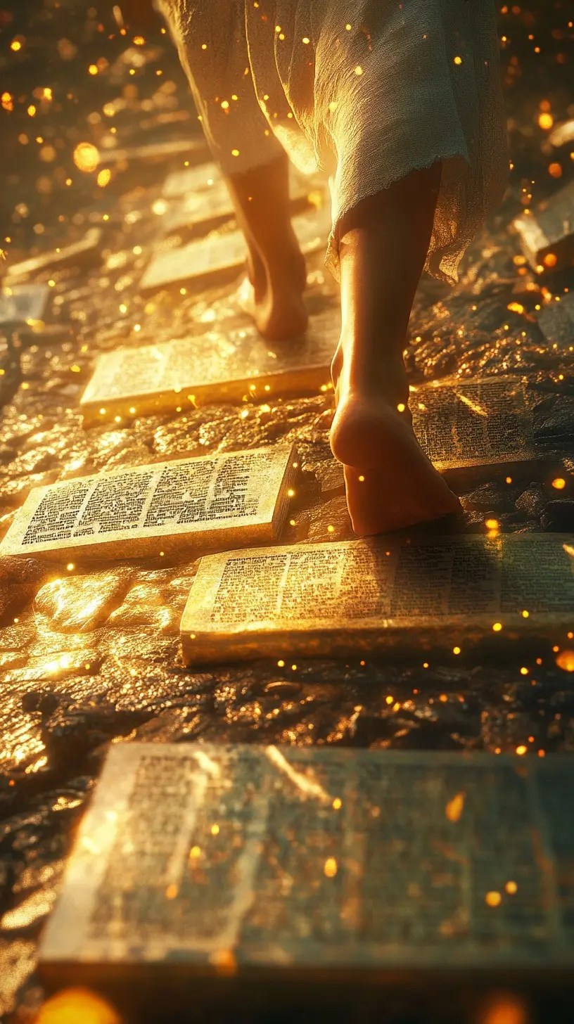 The Word is a Lamp: Finding Your Way in a Dark World - phone wallpaper 4