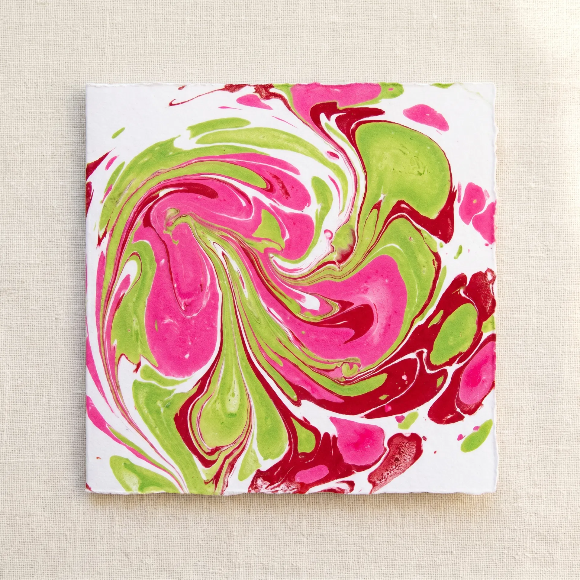 Set of 6 Marbled Cards