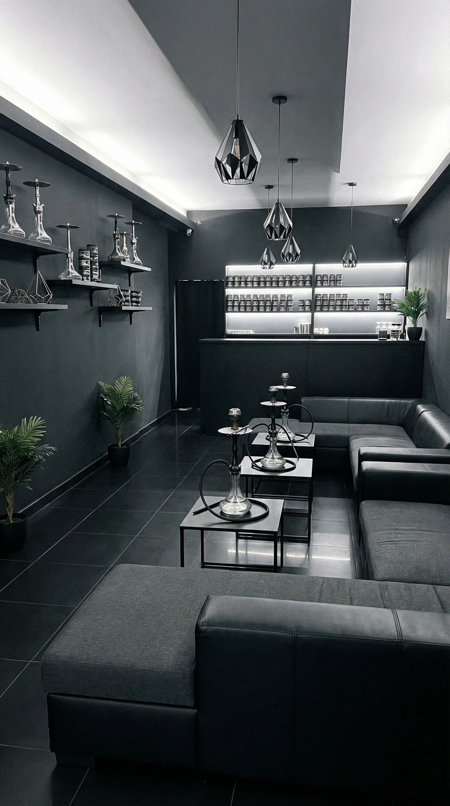 Before - Hookah Lounge - Atmosphere Transformation