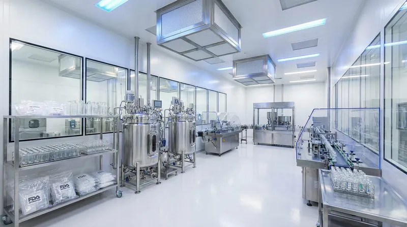 Pharma und Reinraumtechnik - GMP-konforme Produktionsanlage