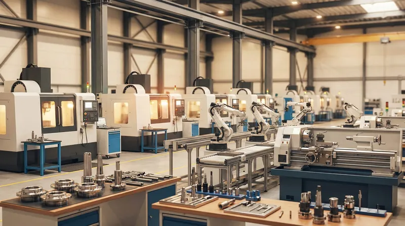 Maschinen- und Anlagenbau - CNC-Maschinen und Praezisionsfertigung