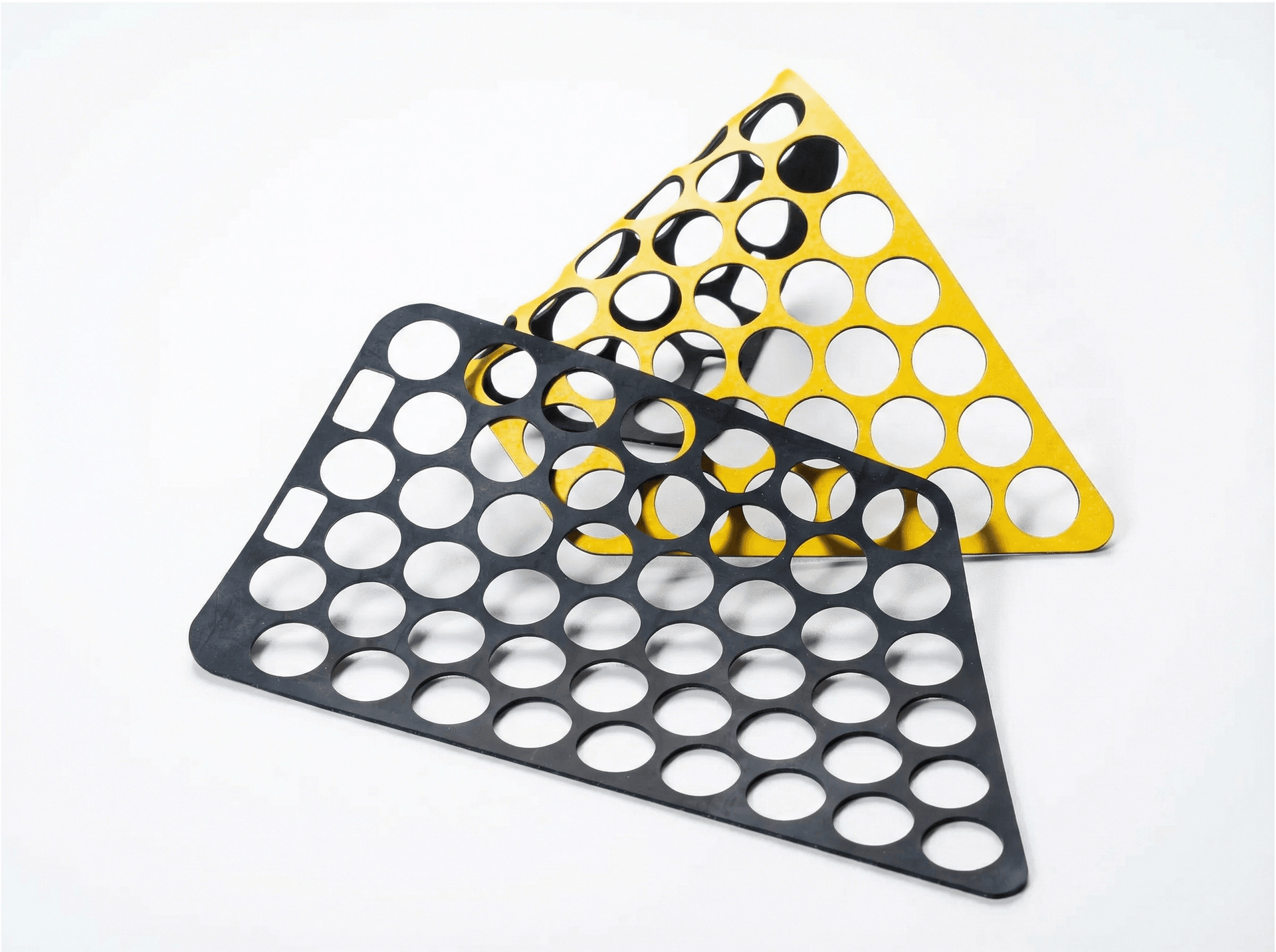 Dichtungen schwarz und gelb