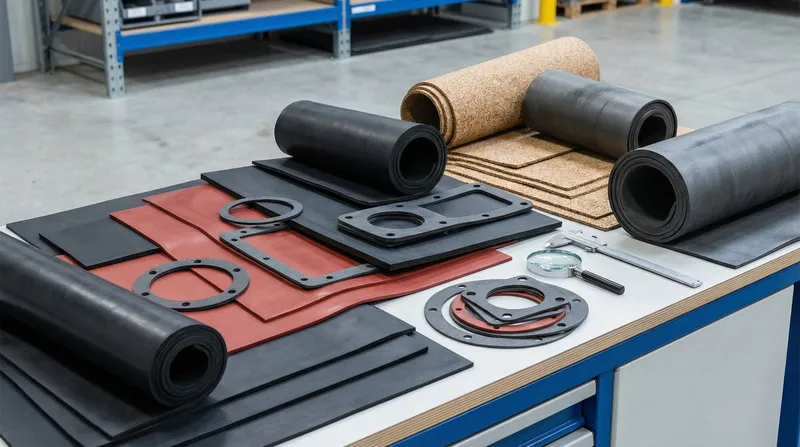 Dichtungsplatten-Sortiment Gesamtuebersicht