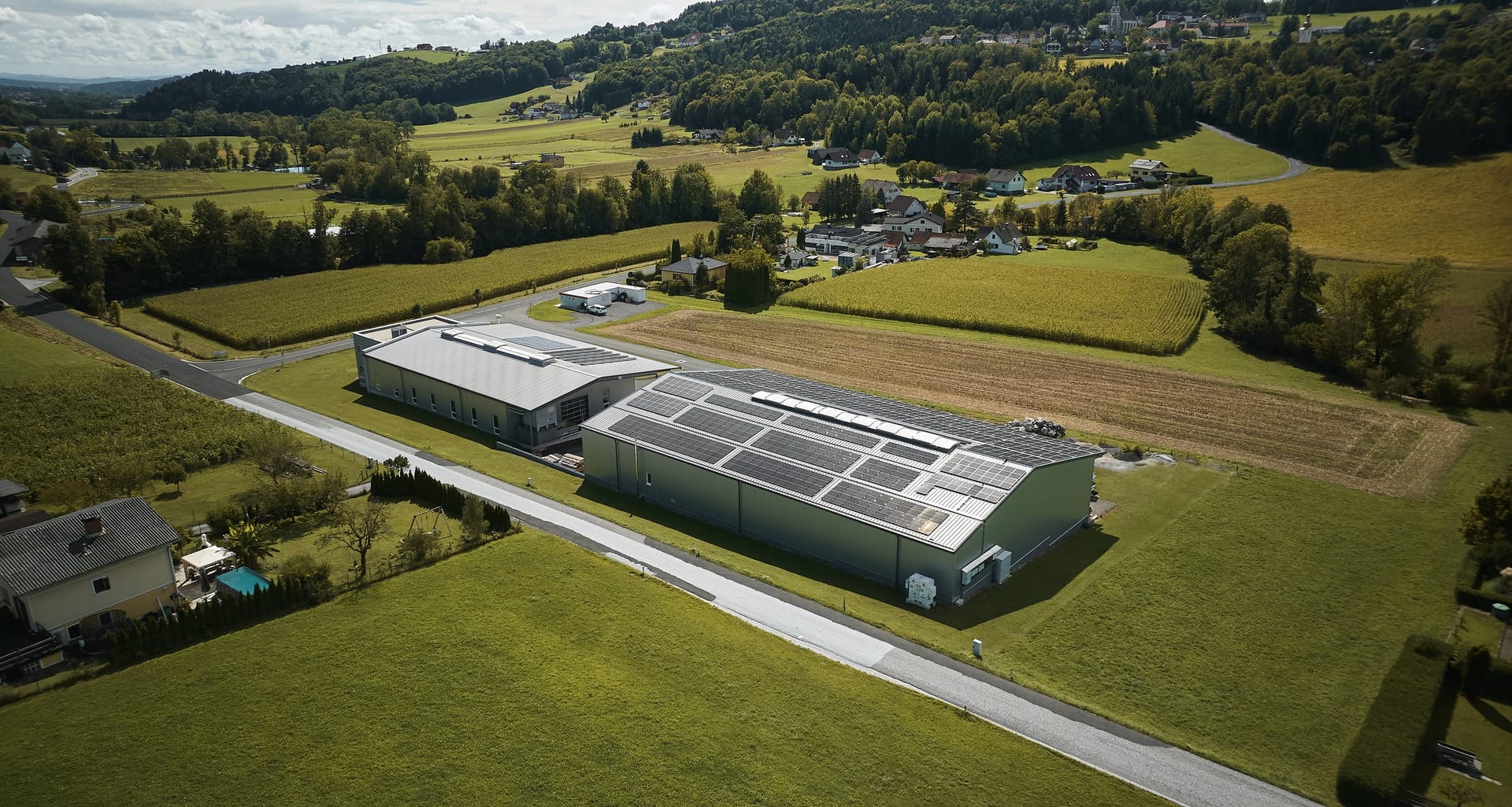 Produktionsgebäude in St. Bartholomä von Hochegger Technik GmbH