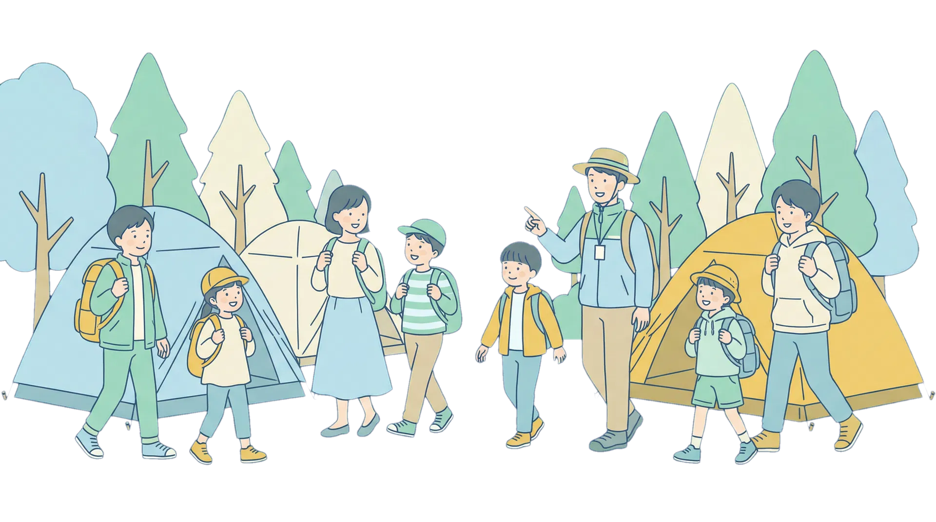 森のたんけんキャンプ 1泊2日