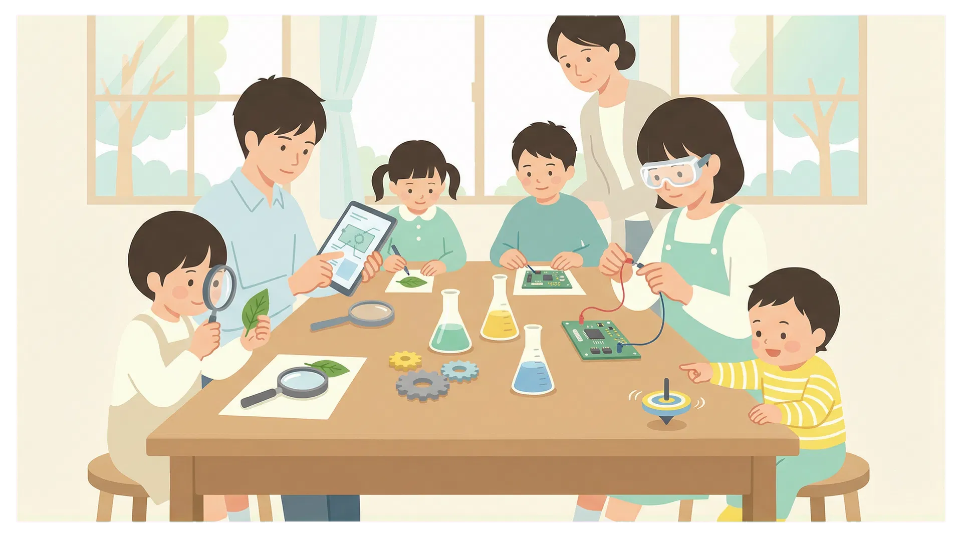 自由研究サイエンスキャンプ 1泊2日