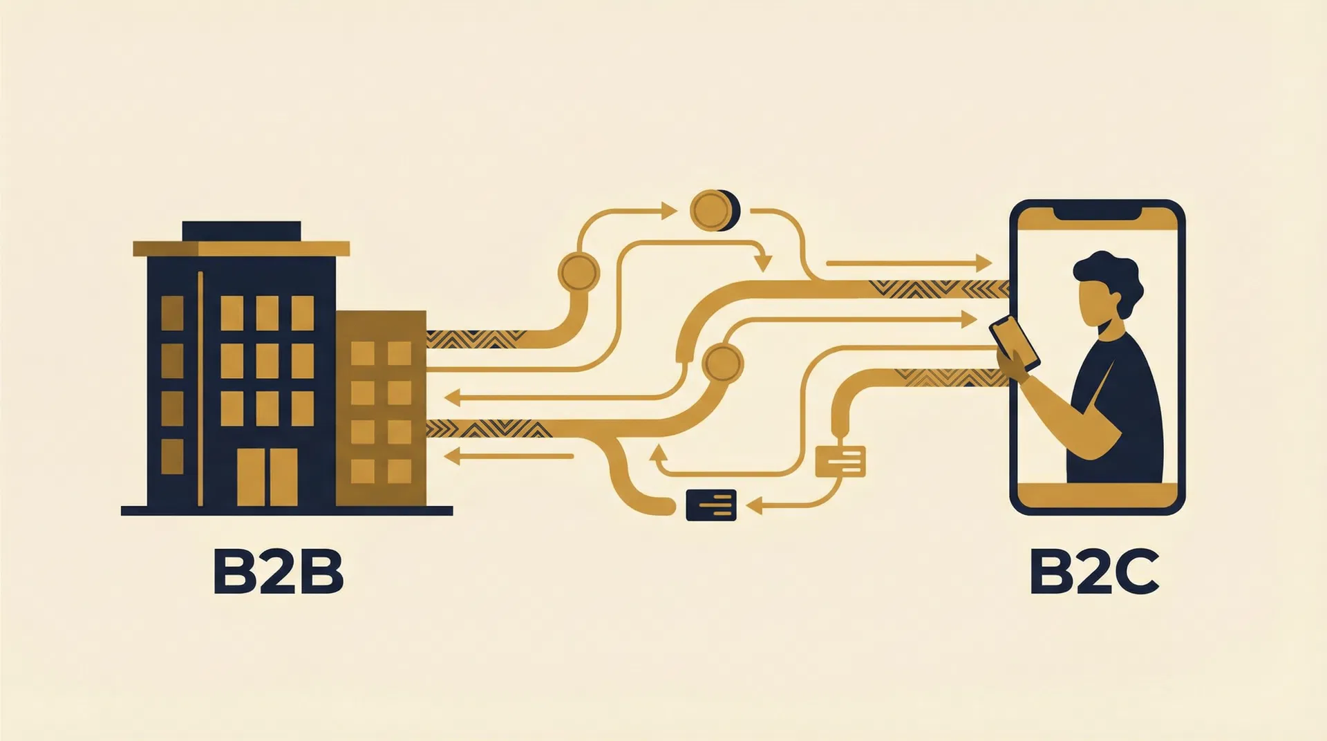 Synchronisation B2B-B2C