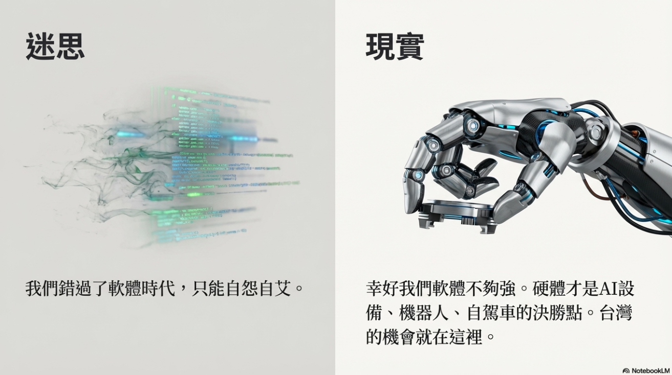 迷思一：硬體才是AI決勝點
