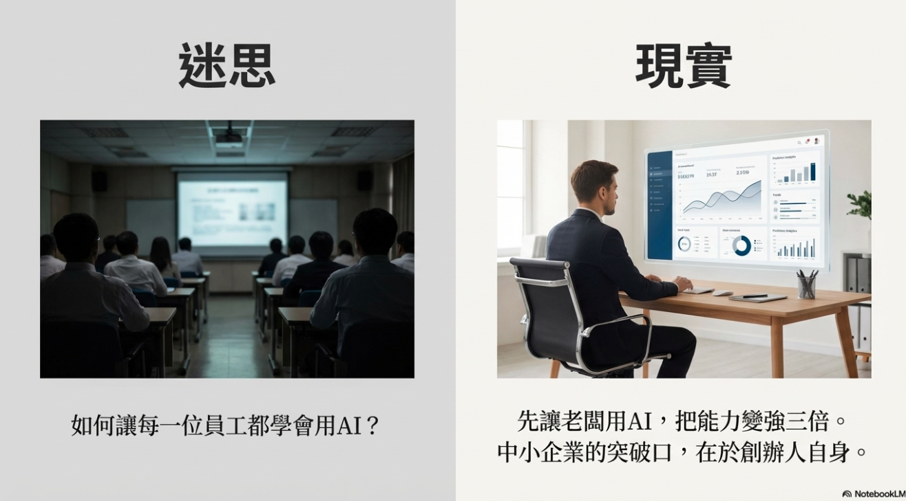 迷思四：老闆才是突破的鑰匙