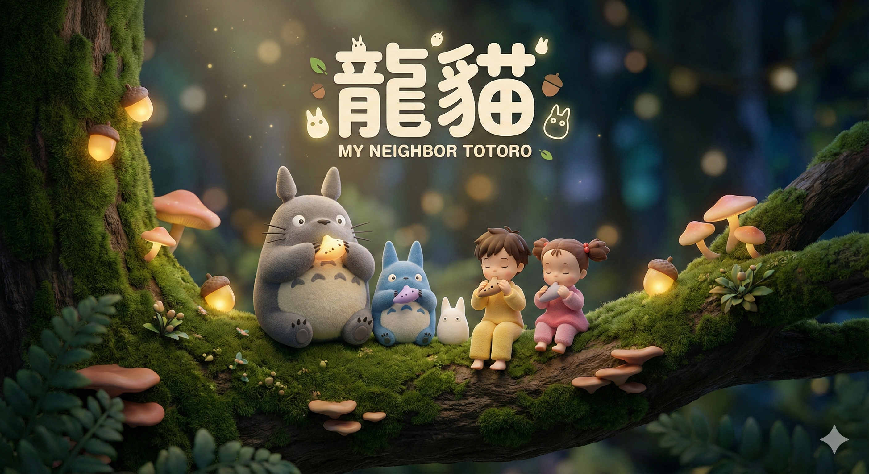 絨毛玩具場景風格