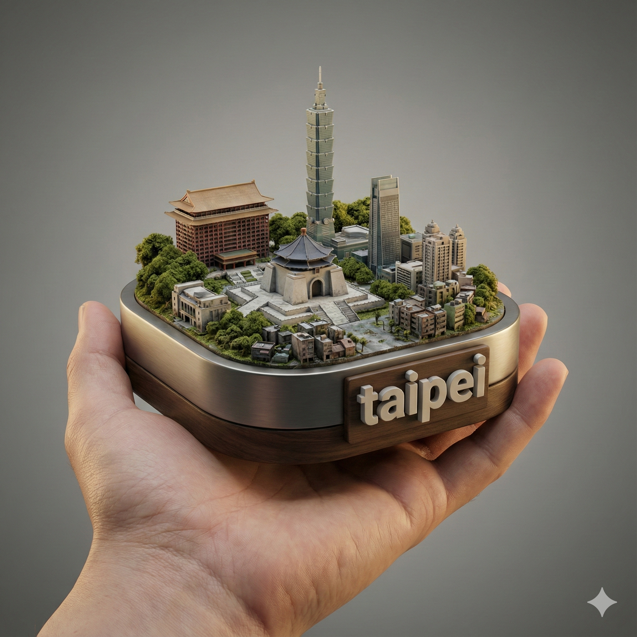 3D微型城市展示