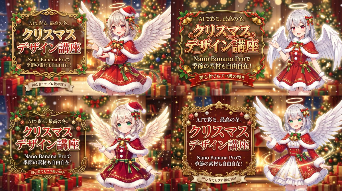 聖誕主題課程的縮圖或「吸睛」圖像