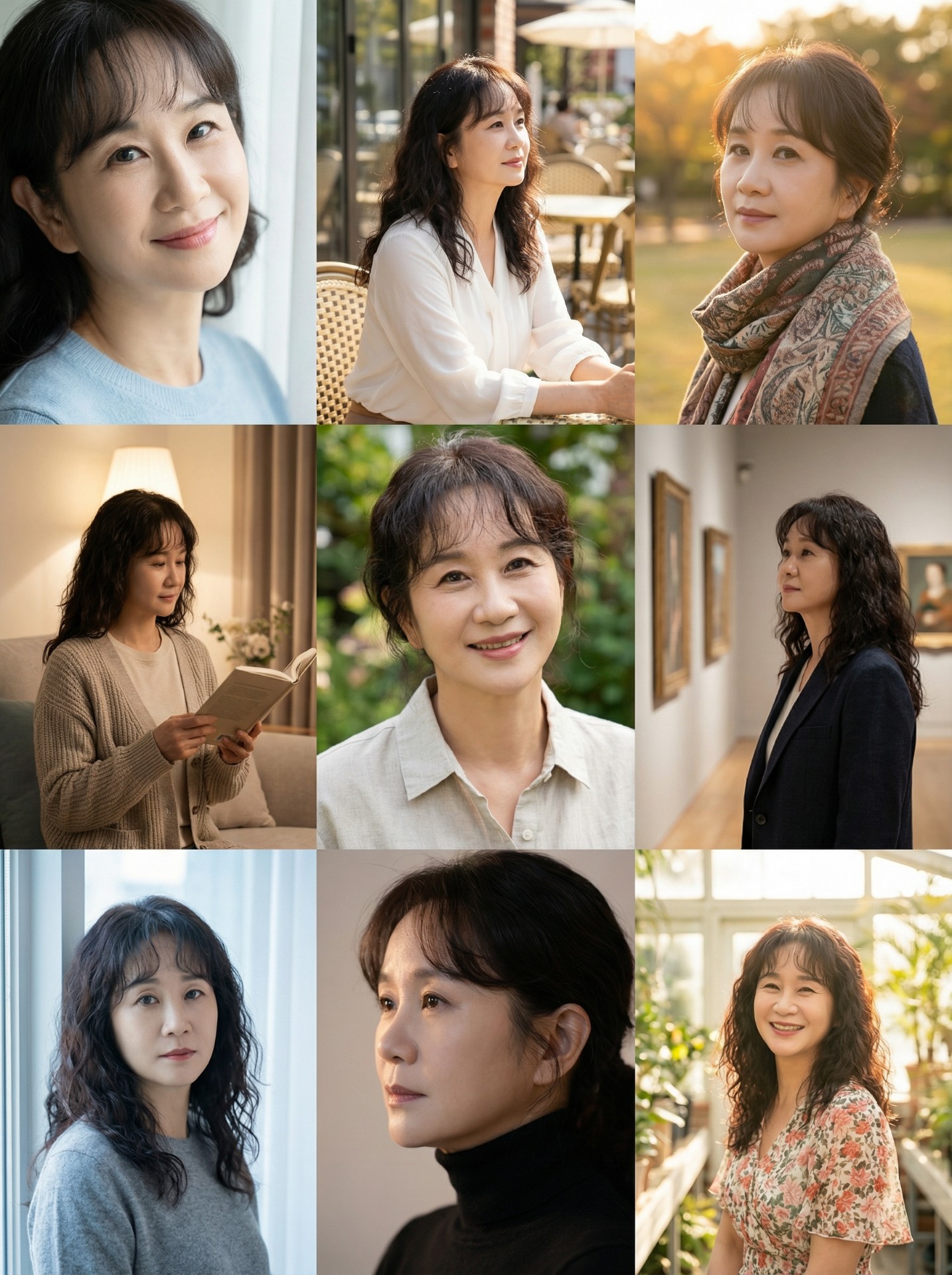 3x3 的網格沙龍照