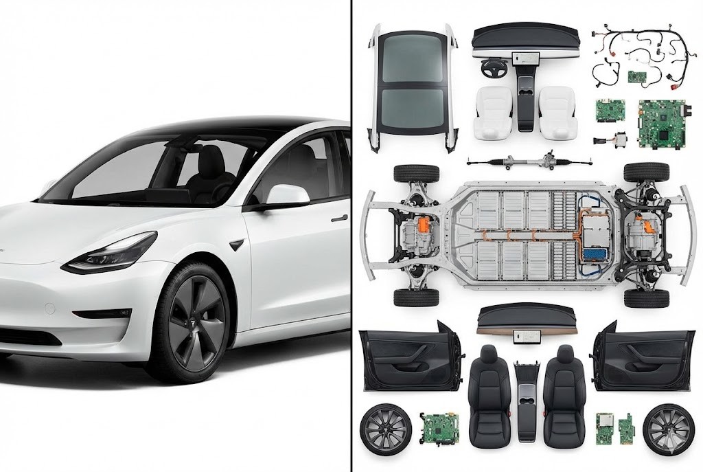 電子產品的極致拆解陳列(沒參考價值