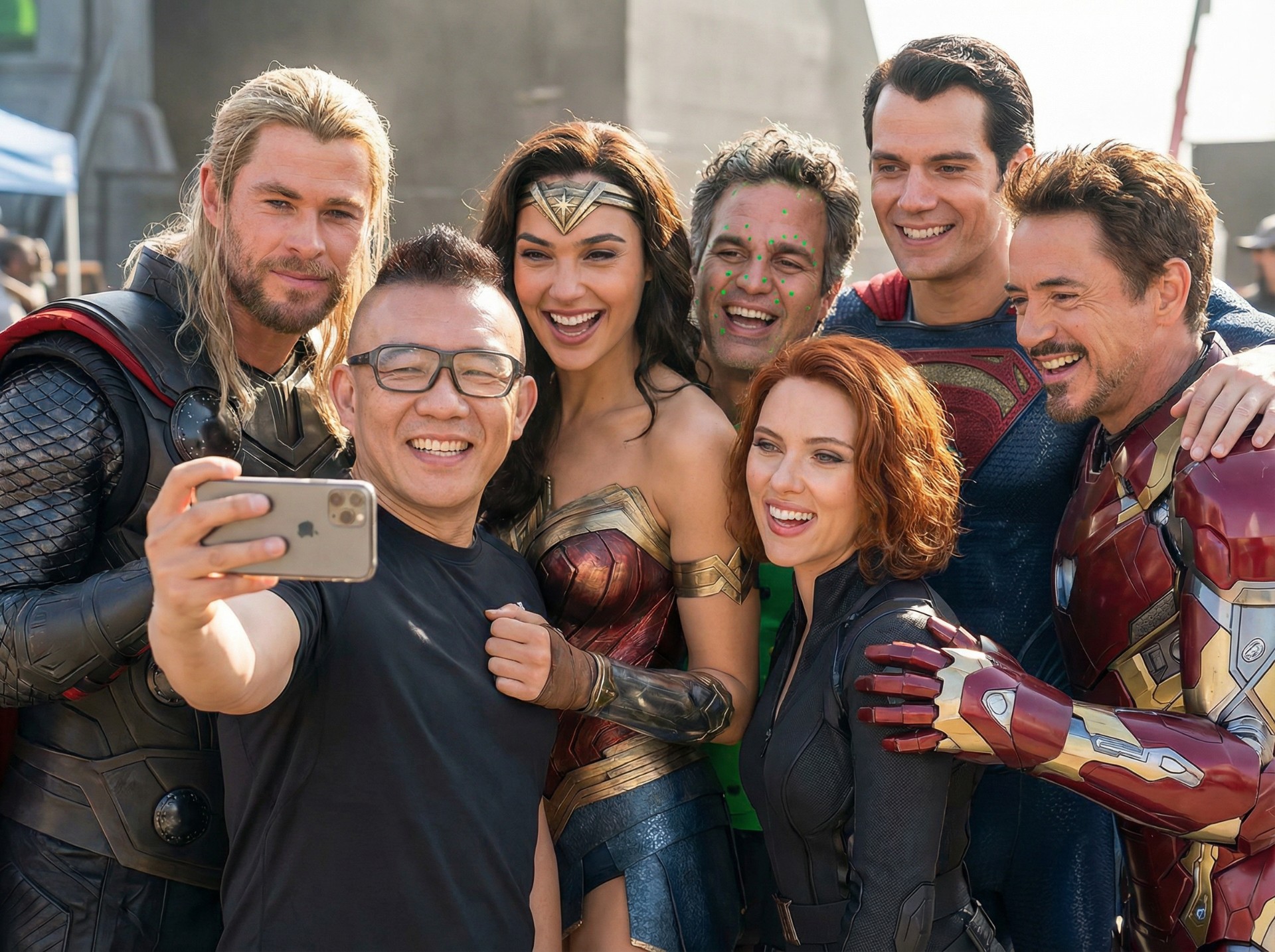 漫威英雄合照