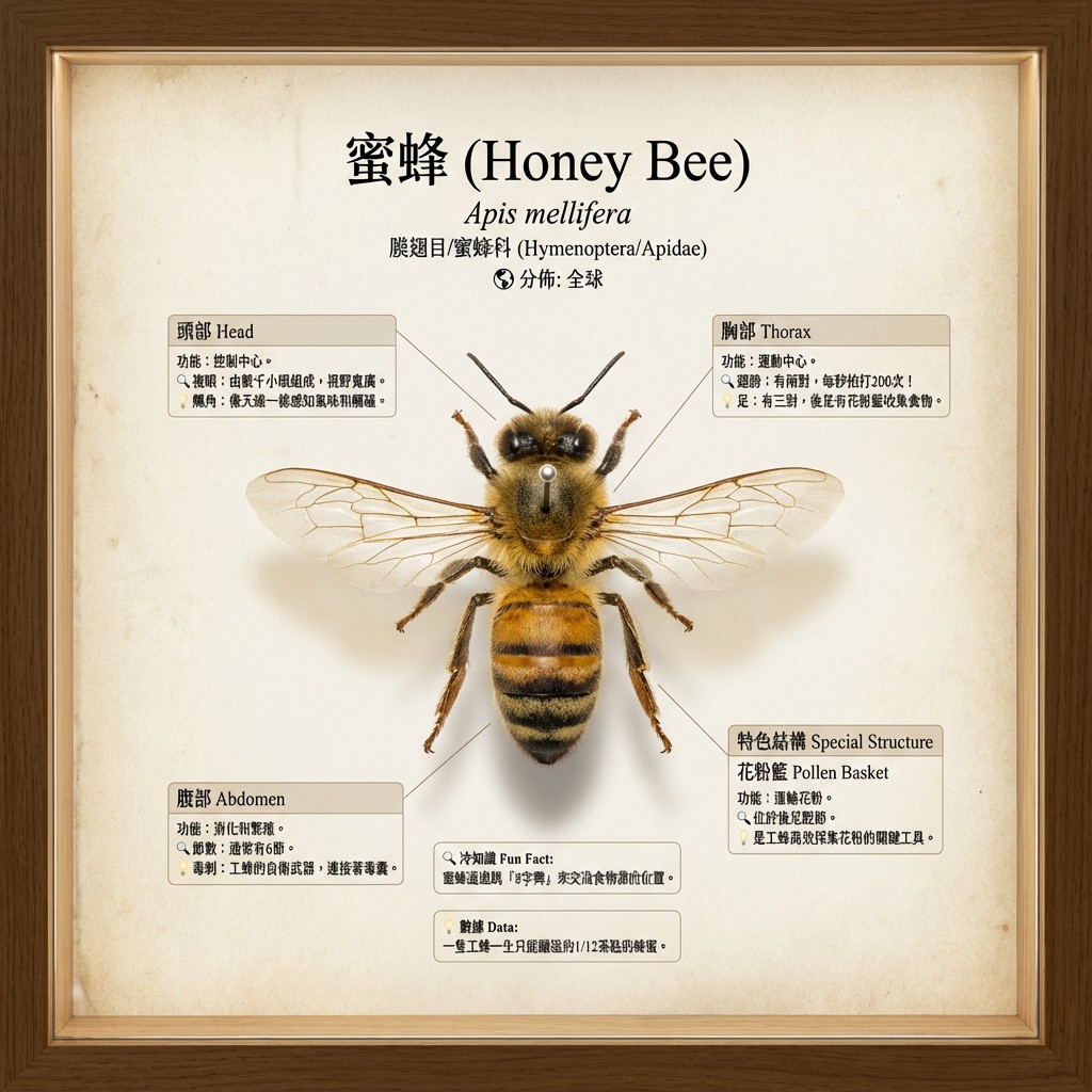 昆蟲知識科普圖譜