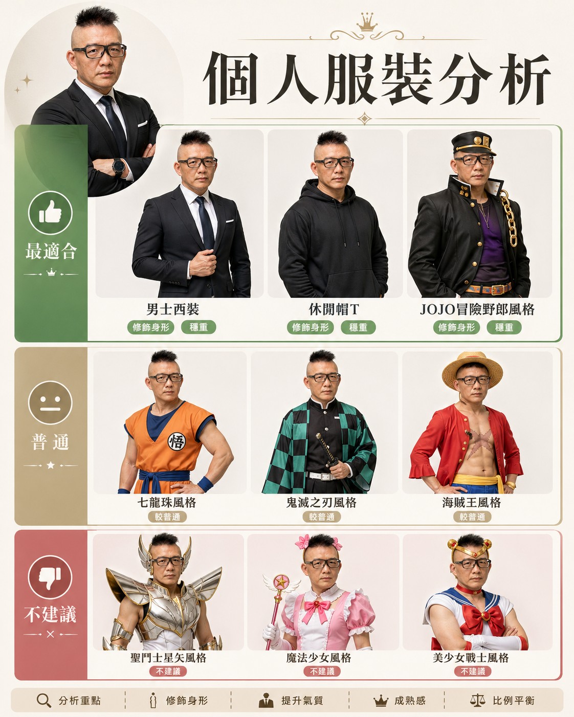 造型分析