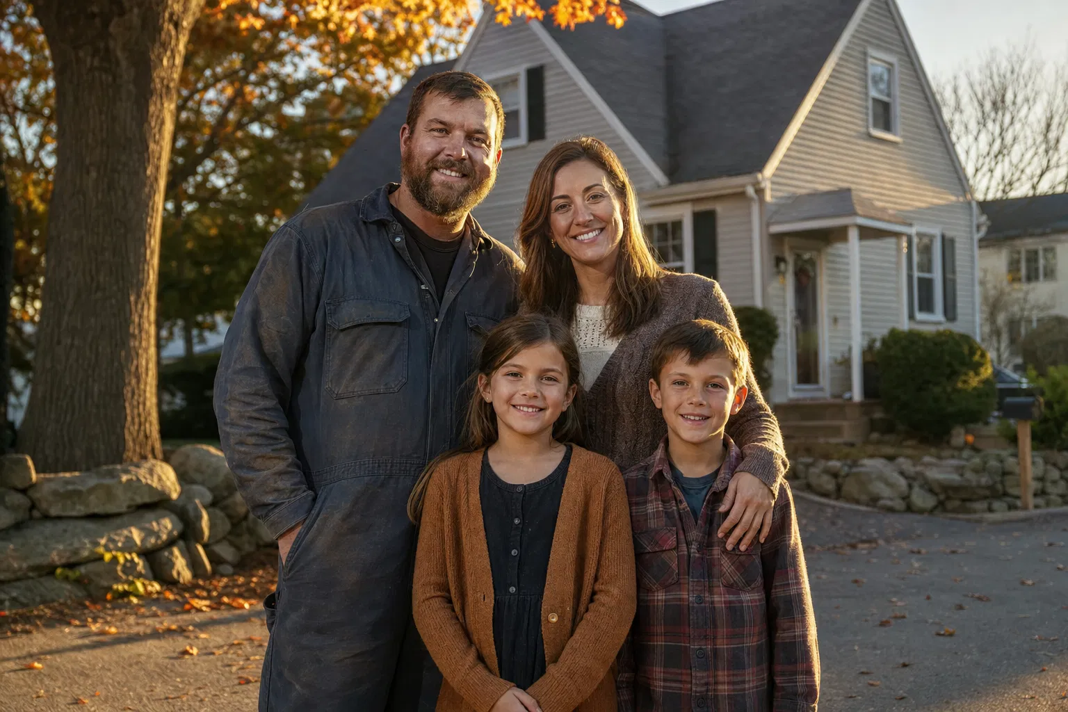 Rhode Island working family