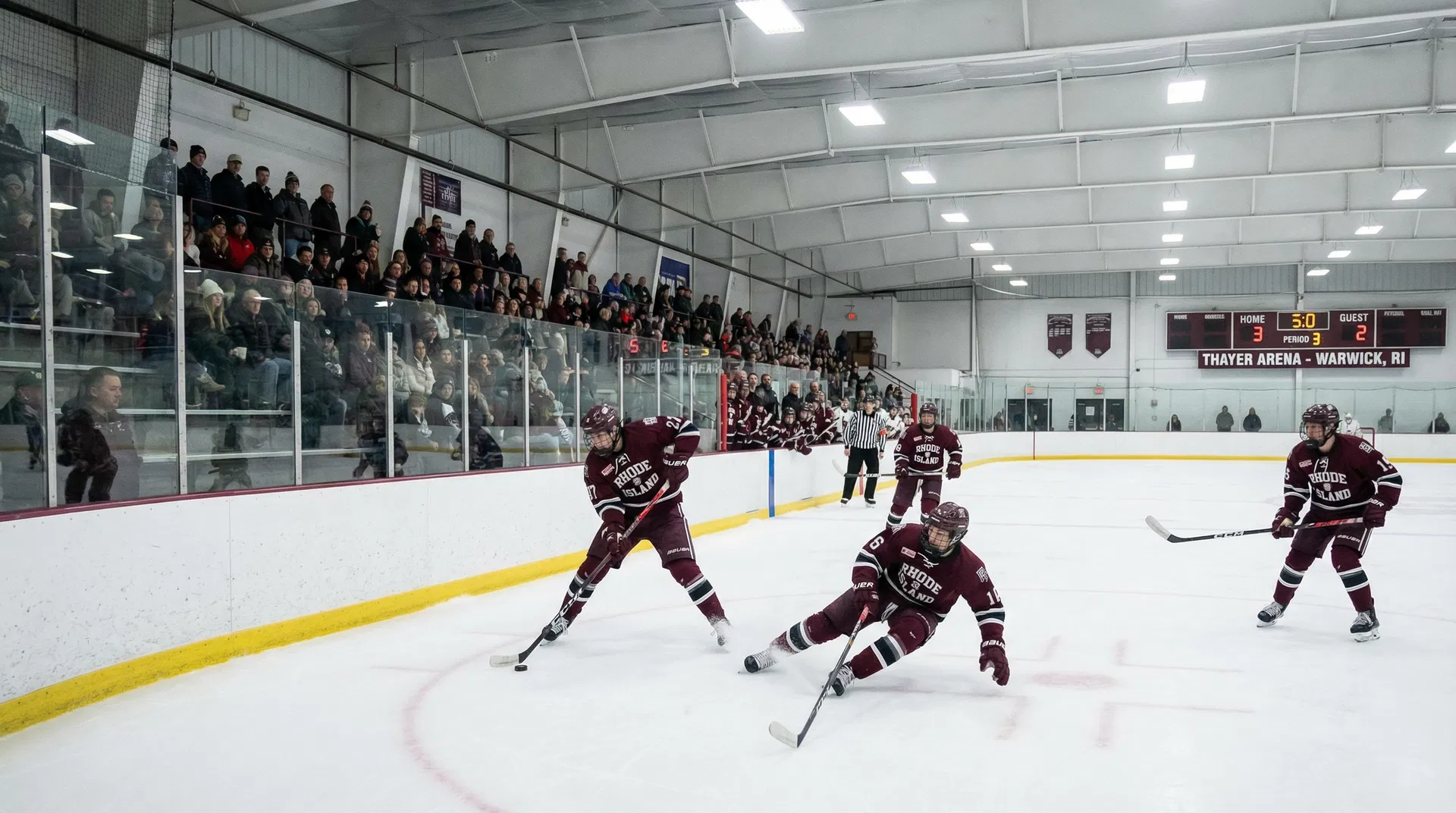 Bishop Hendricken Eagles Capture Third Consecutive State Hockey Championship