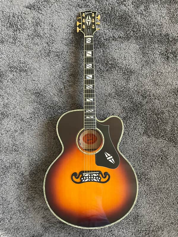 Gibson Super 200 Custom Shop Birdseye 2018 - Sunburst