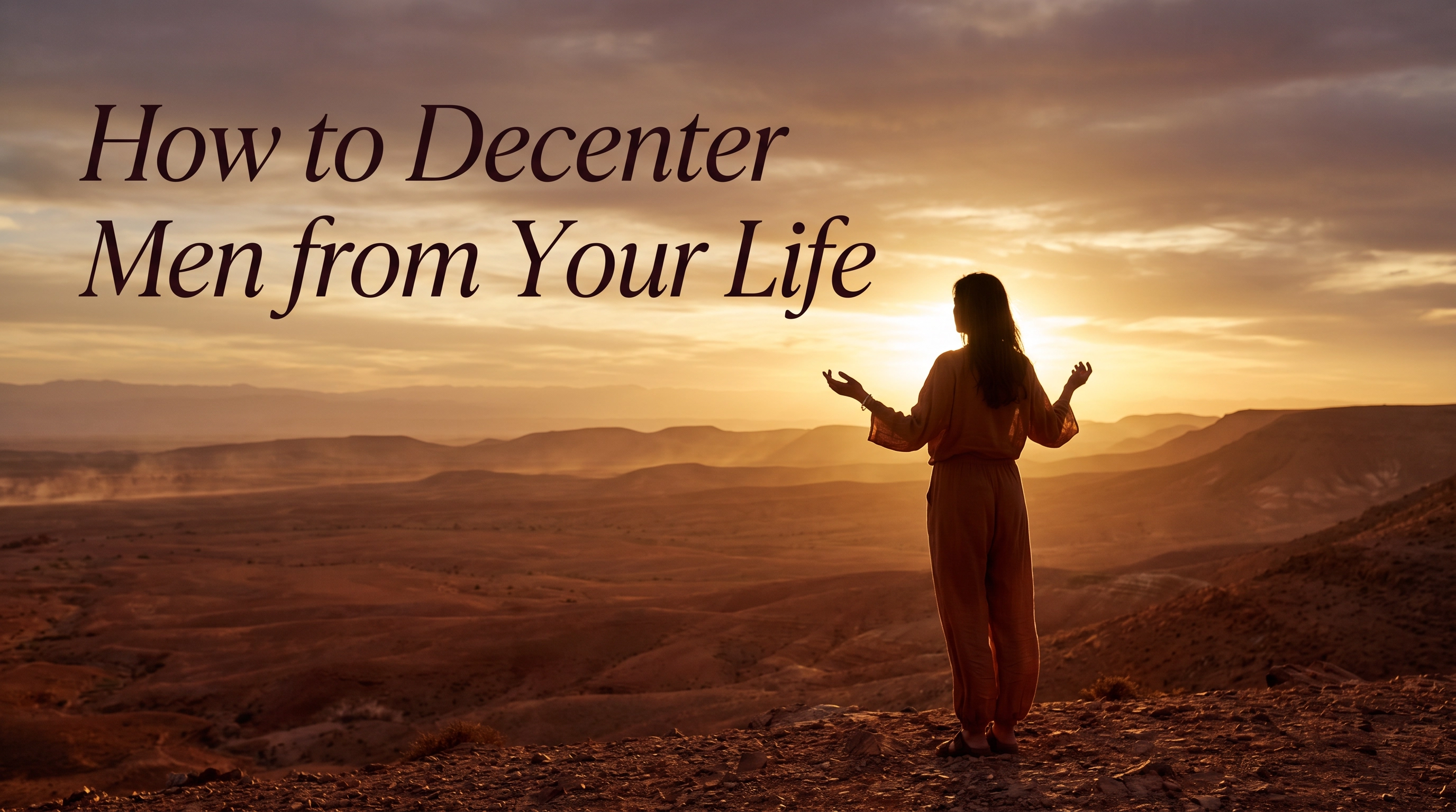 How to Decenter Men from Your Life