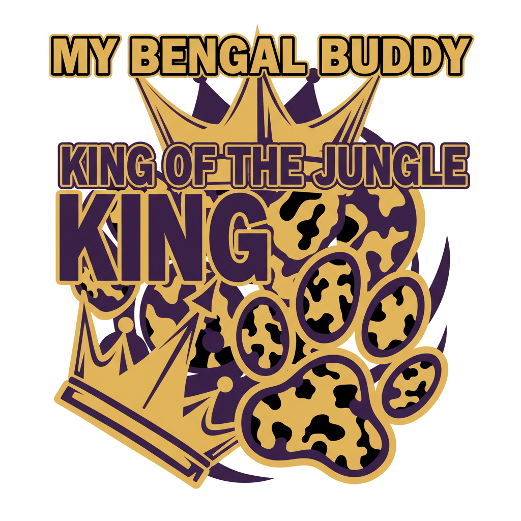 Custom Bengal Cat Dog Bandana Personalized Pet Name Puppy Scarf Pet Lover Gift