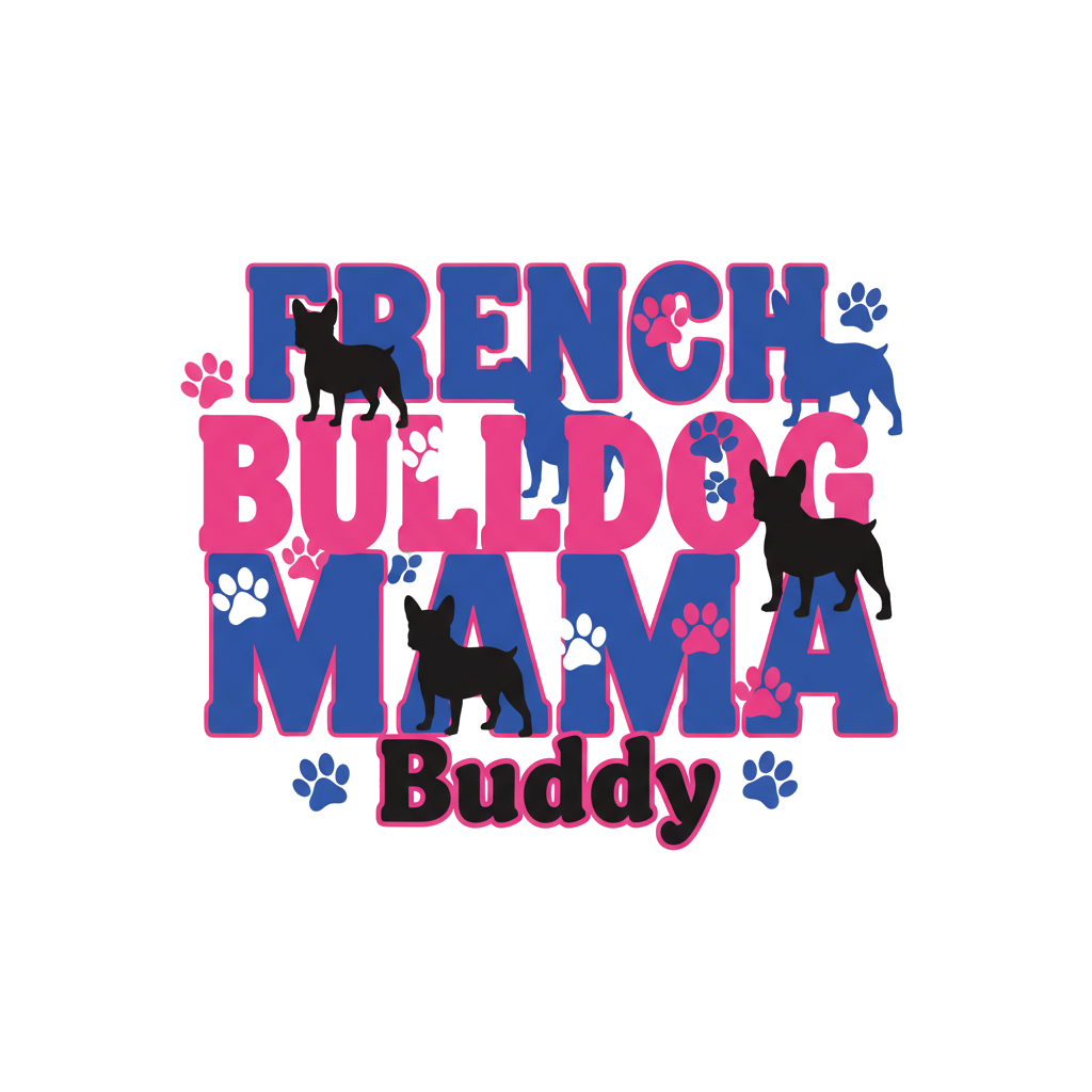 Custom French Bulldog Frenchie Dog Bandana Personalized Pet Name Puppy Scarf
