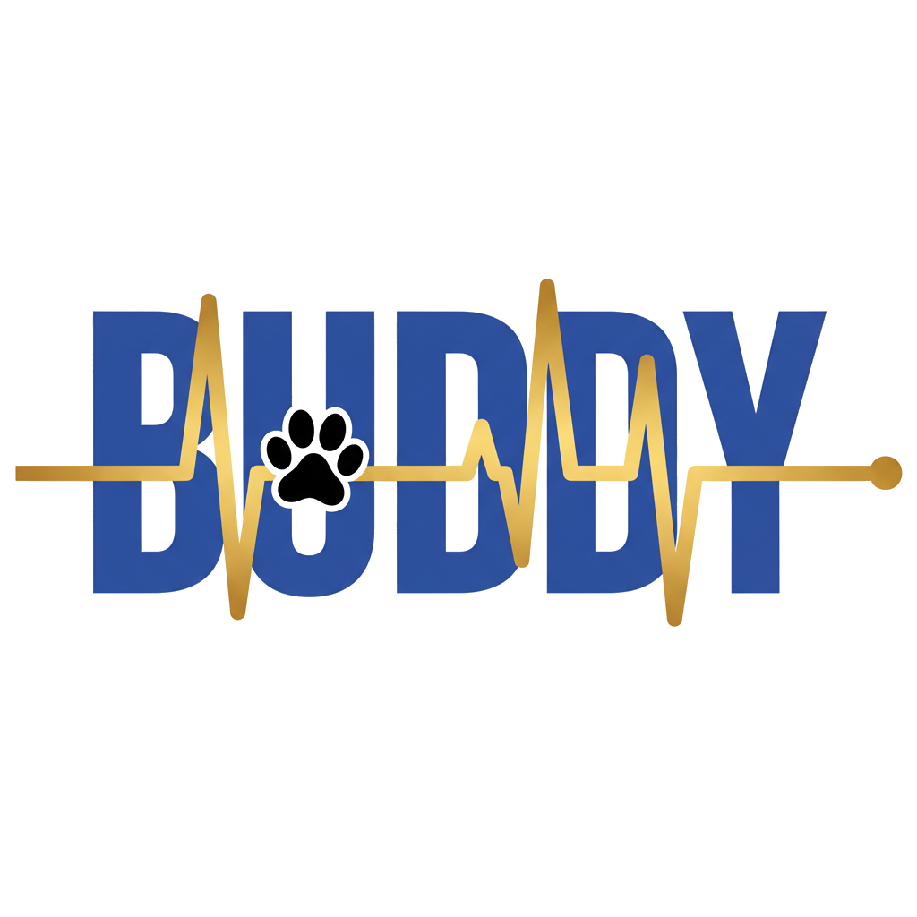 Custom German Shepherd Paw Print Heartbeat Magnet Personalized Pet Name Metal