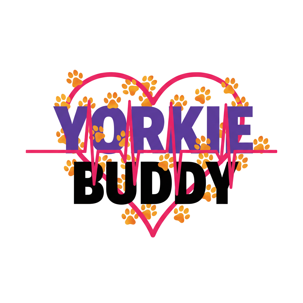 Custom Yorkshire Terrier Yorkie Paw Print Heartbeat Mug Personalized Pet Name
