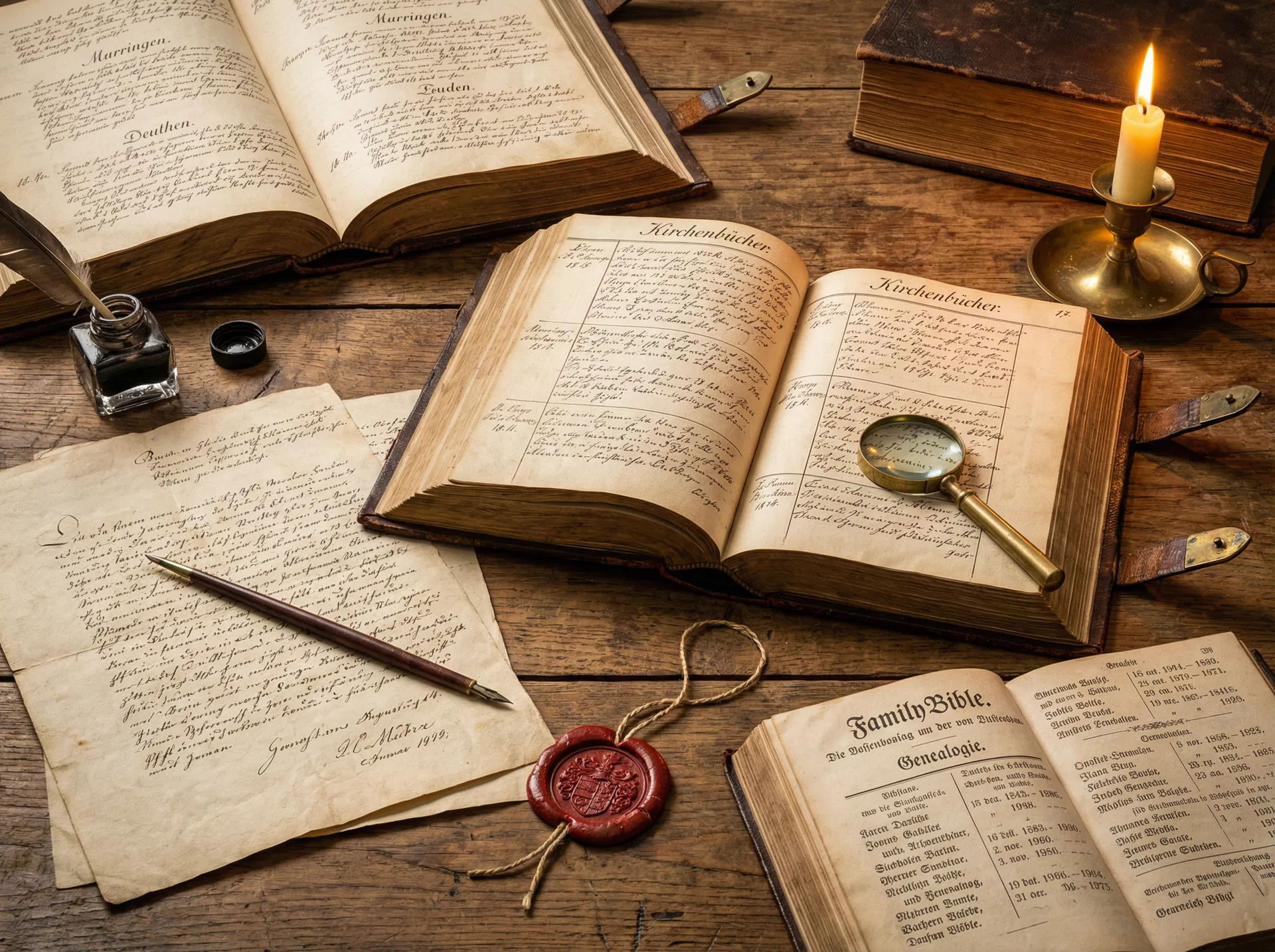 Genealogische Dokumente