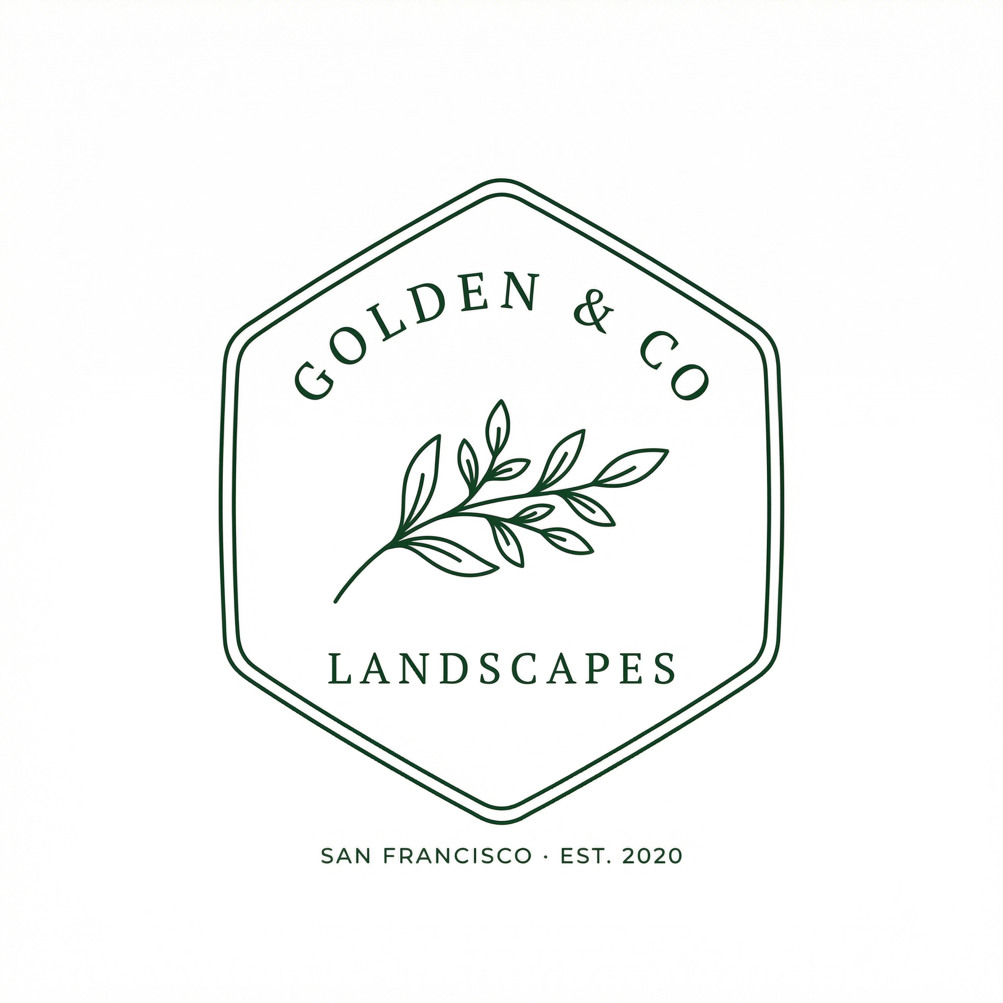 Variation 4 — Hexagon Badge