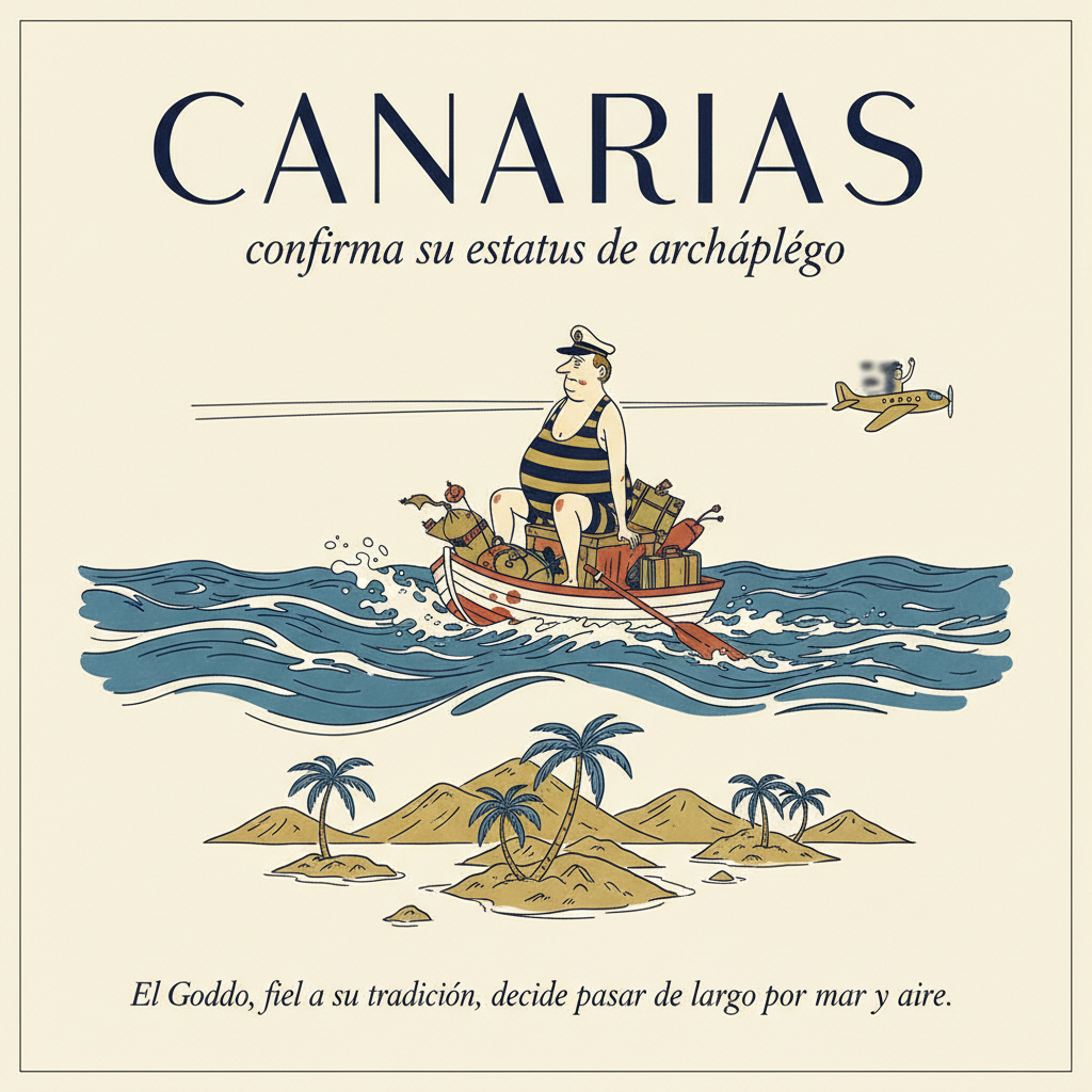 Canarias confirma su estatus de archipiélago: El Gordo, fiel a su tradición, decide pasar de largo por mar y aire